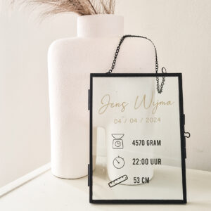 Geboortelijstje Jens