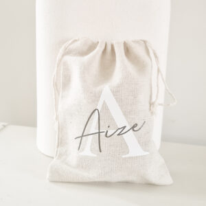 Bewaarzakje met naam