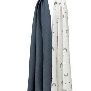 Meyco Swaddle 2-pack hydrofiel Moon