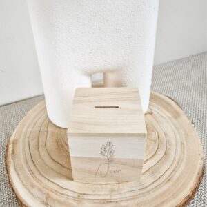 Spaarpot Geboortebloem